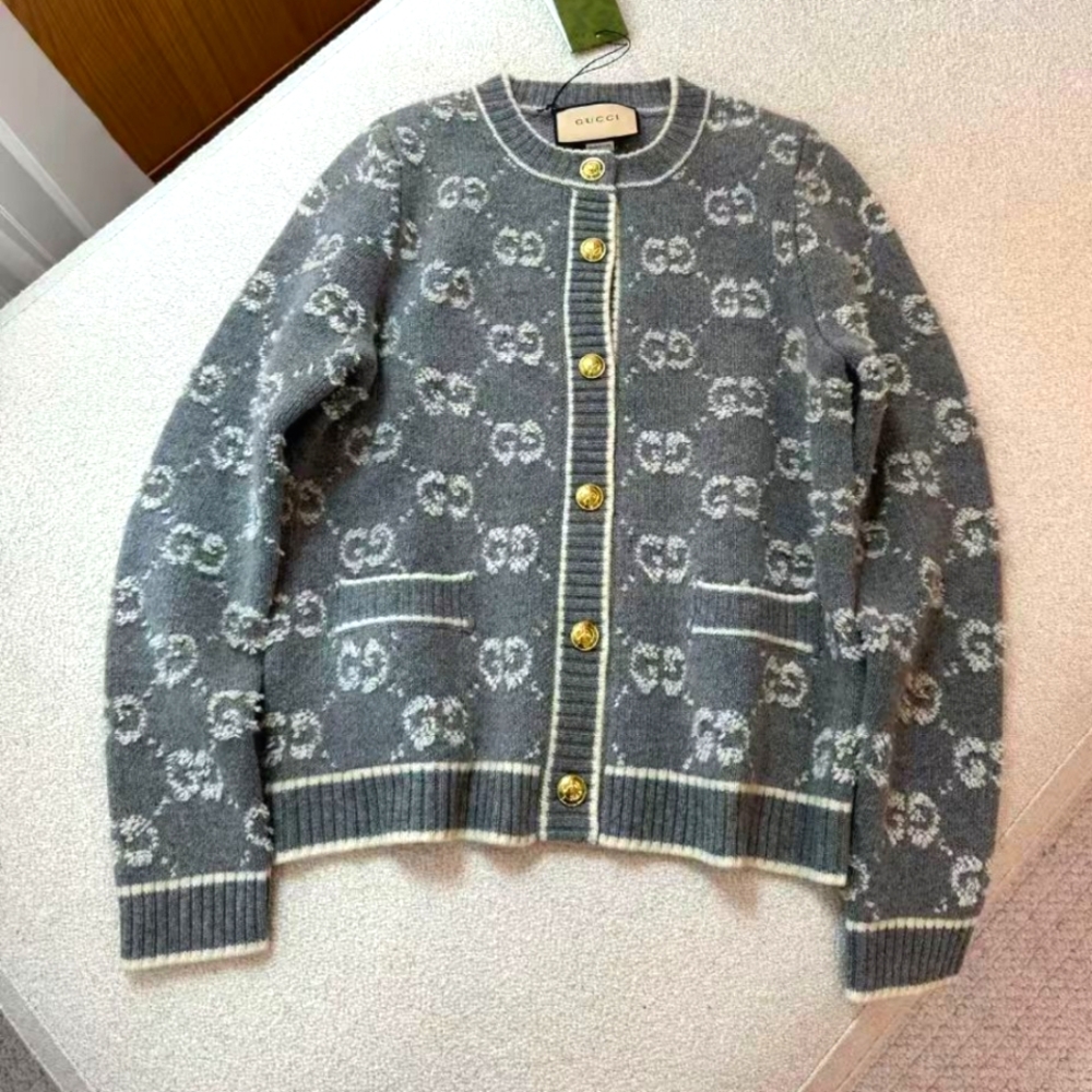 Gucci Gray Cardigan